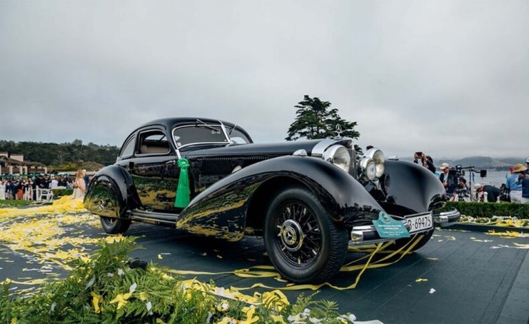 El Mercedes-Benz 540 K del Dr Barraquer triunfa en el Concours d'Elegance de Pebble Beach