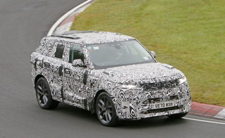 El Range Rover Sport SVR, a tope en Nürburgring