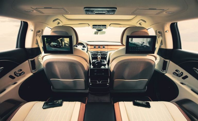 Bentley Motors lanza un nuevo sistema de entretenimiento trasero
