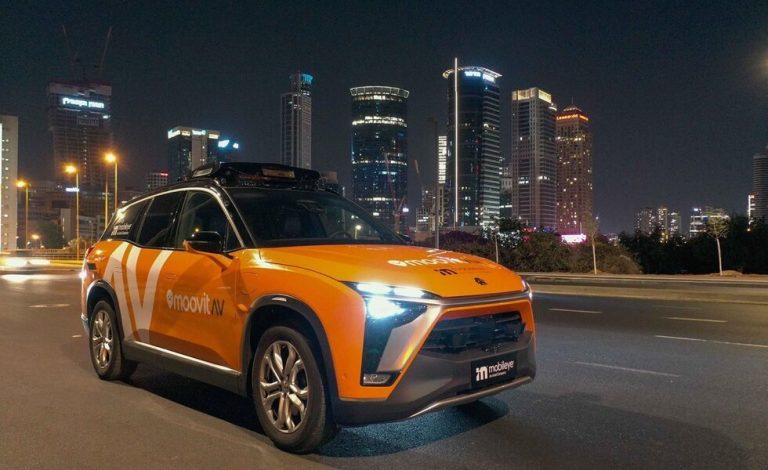 Robotaxi, el nuevo servicio de taxi autónomo sin conductor de Mobileye y Sixt