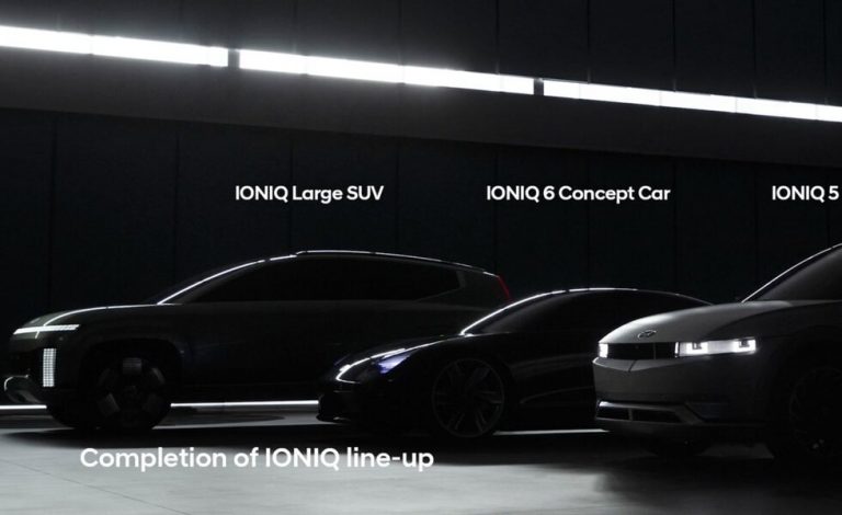 Hyundai muestra las primeras imágenes del nuevo Ioniq 7 eléctrico