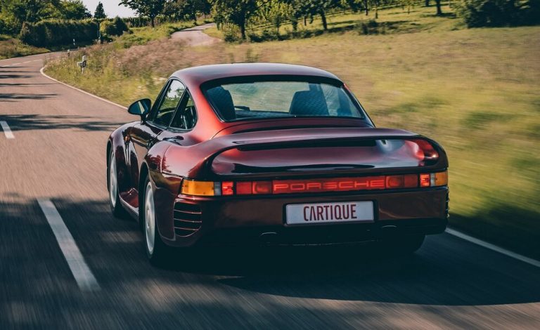 Este prototipo de Porsche 959 sale a la venta