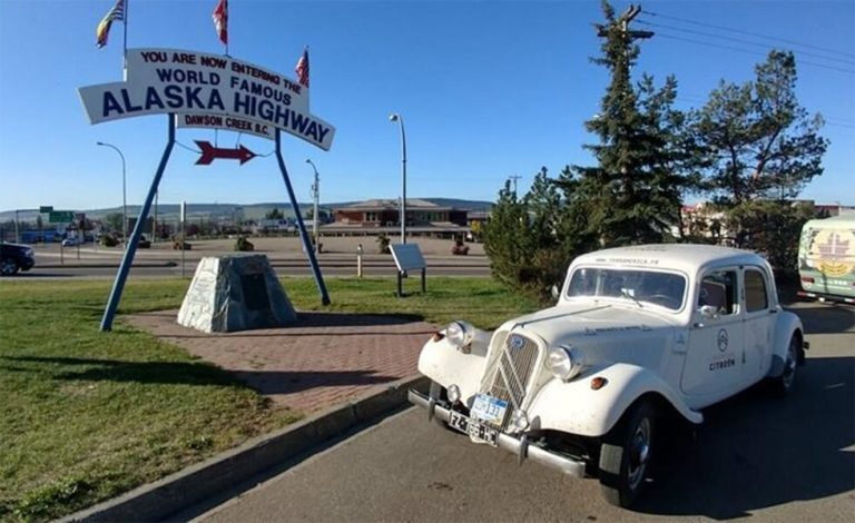 La expedición 'Citroën Terra America' ya ha recorrido Alaska y Canadá