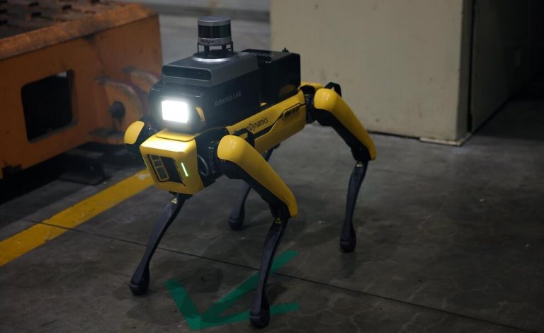 Así es el robot creado por Hyundai para vigilar la seguridad en las fábricas