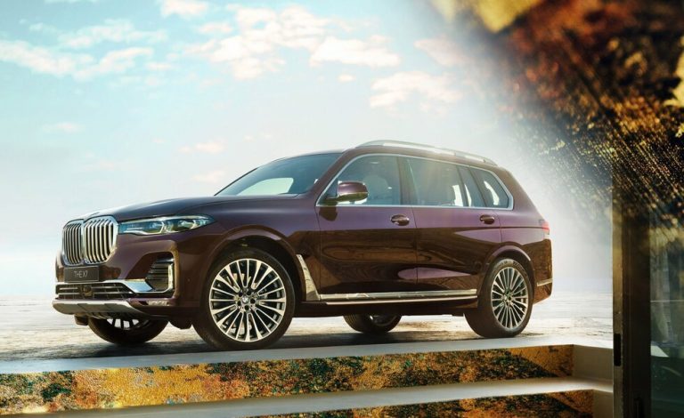 Este BMW X7 Nishijin Edition es una edición exclusiva para Japón