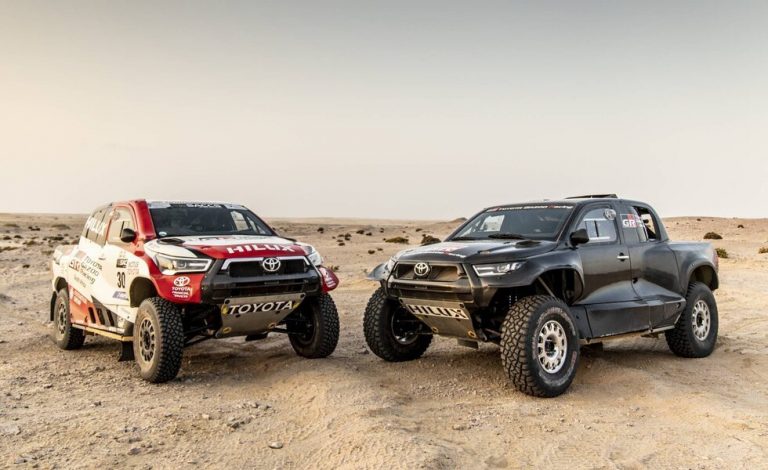 Esta es la alineación de Toyota Gazoo Racing para el Dakar 2022