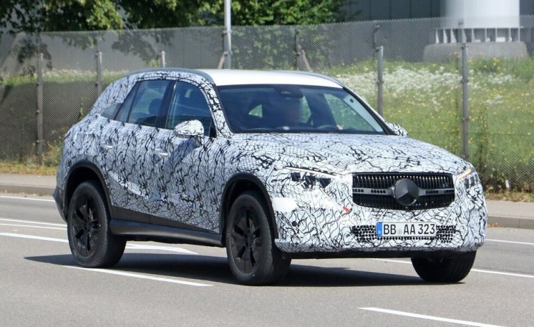Mercedes GLC 2022. La próxima generación comienza a destaparse