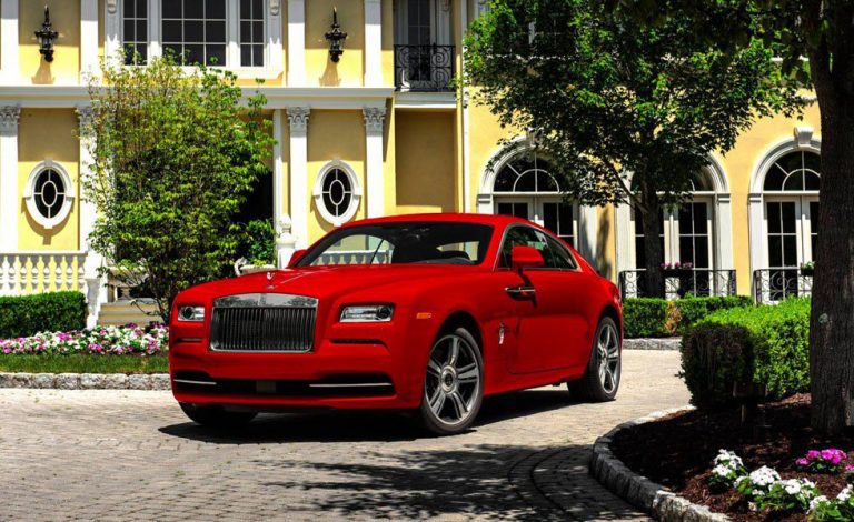 Rolls Royce Wraith St. James Edition. Todo al rojo