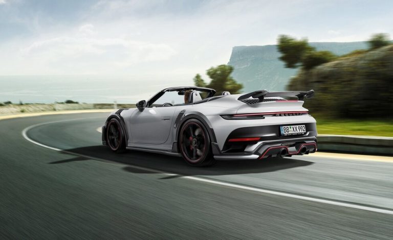 TechArt GTstreet R Cabriolet. Dosis extra de músculo para el Porsche 911 Turbo Cabrio