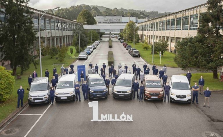 Stellantis alcanza el millón de unidades producidas de la nueva generación de furgonetas compactas