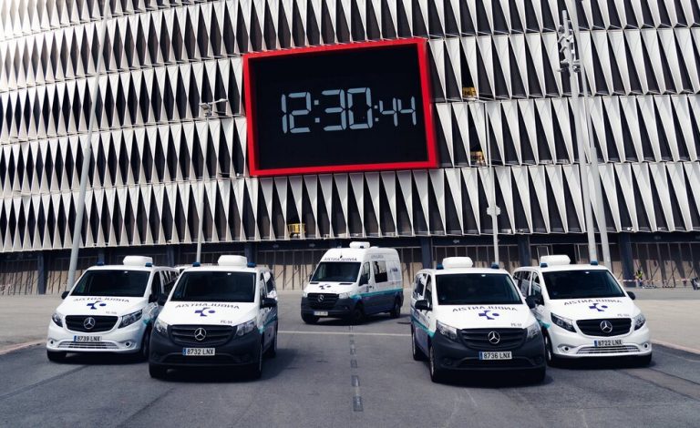 Bilbao tiene la mayor flota de ambulancias eléctricas de Europa gracias a Mercedes-Benz Vans