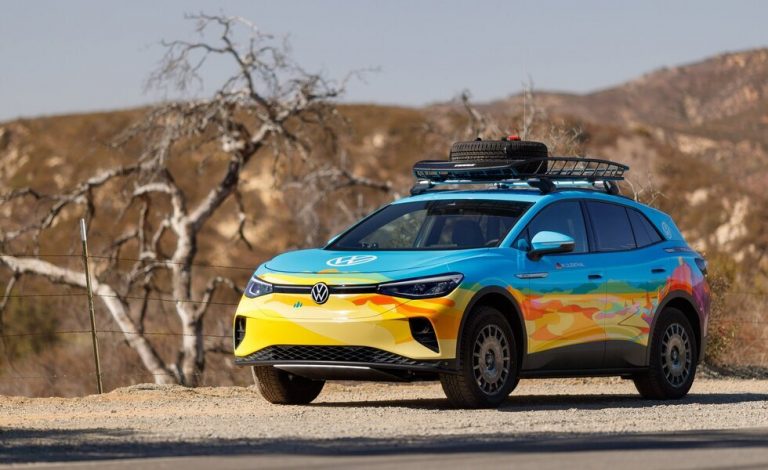 Volkswagen prepara un ID.4 para correr el Rebelle Rally de Estados Unidos