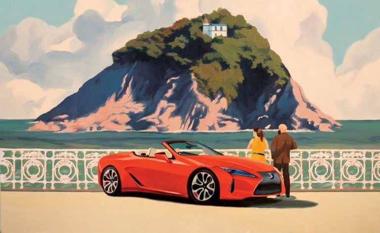Postales de viaje con el Lexus LC Cabrio