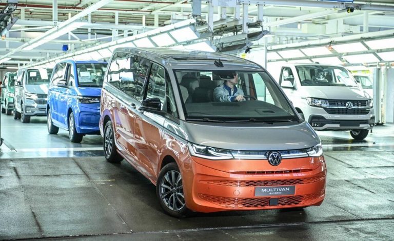 Las primeras unidades del Volkswagen T7 Multivan ya se están produciendo