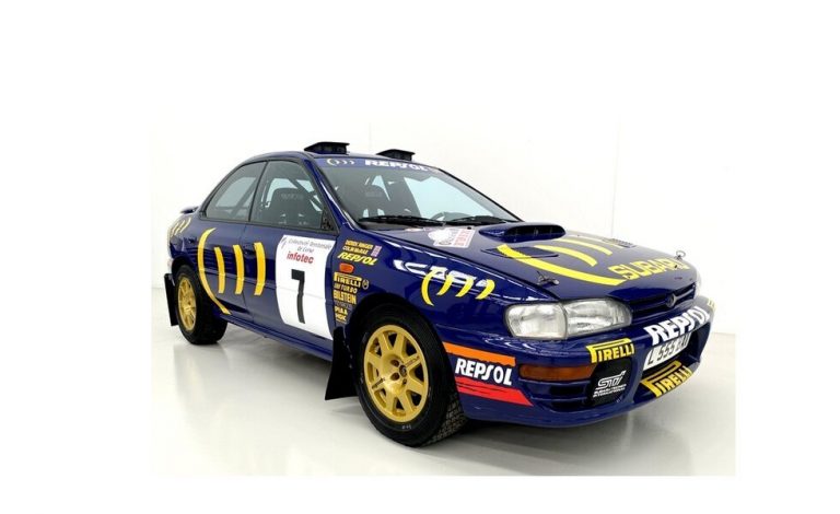 Sale a subasta un Subaru Impreza WRC de Colin McRae encontrado en un granero