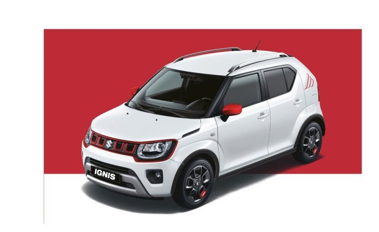 Suzuki Ignis Red&White. Serie limitada con etiqueta ECO y muy colorida