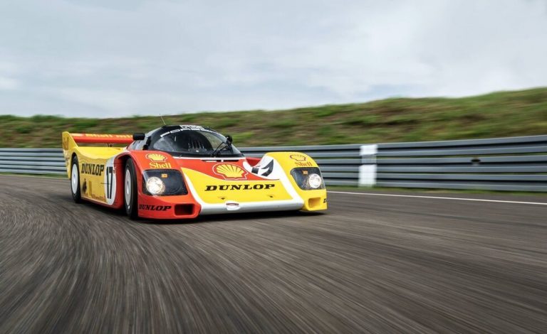 Porsche restaura un 962 C de 1987
