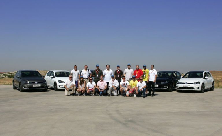 Concurso eléctricos Volkswagen. Un día de pruebas para el recuerdo