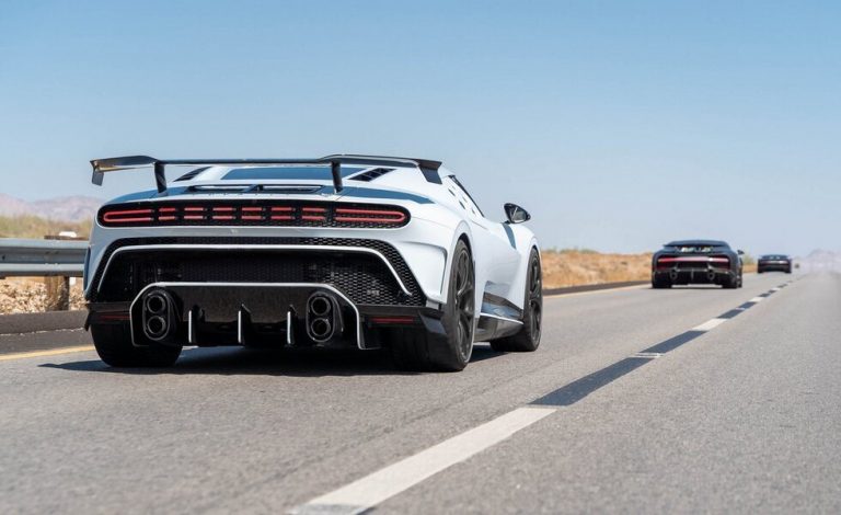 Por Estados Unidos Bugatti pone a punto su impresionante Centodieci
