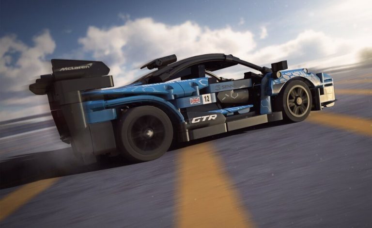 El McLaren Senna GTR de Lego Technic compite en 'Asphalt 9 Legends'