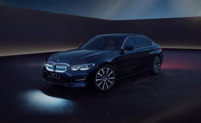 El BMW Serie 3 ilumina su parrilla, pero solo en India
