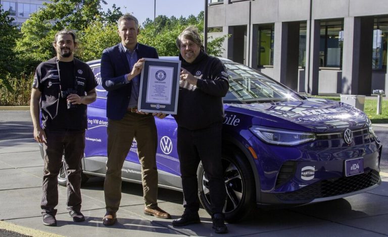 Este Volkswagen ID.4 ha entrado en el Libro Guinness