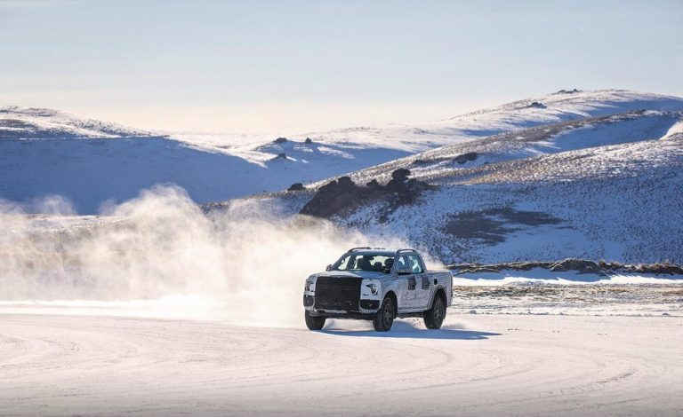 El futuro Ford Ranger continúa poniéndose a tono en las condiciones más adversas