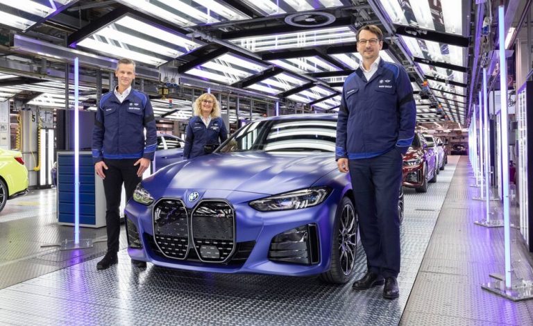 El nuevo BMW i4 comienza a producirse
