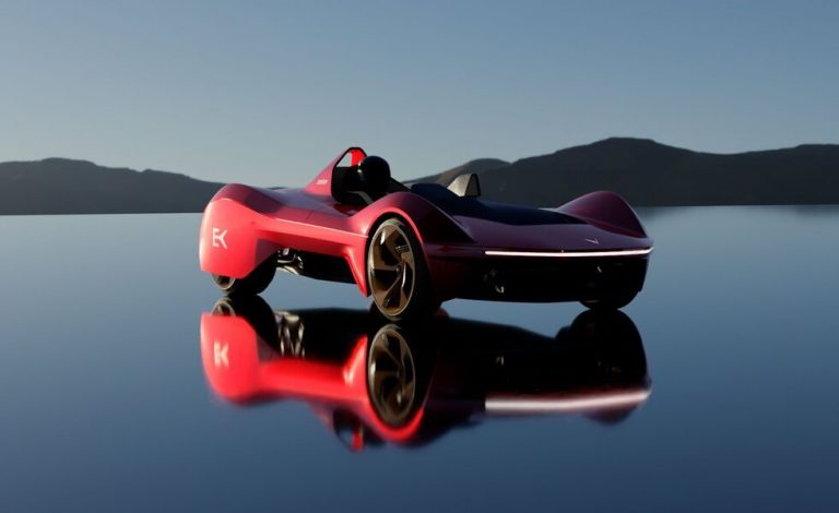 Vazirani Ekonk. Exotismo indio en forma de speedster eléctrico