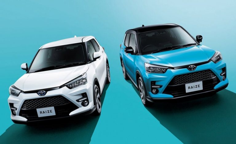 Daihatsu Rocky y Toyota Raize. Ahora con una peculiar mecánica híbrida