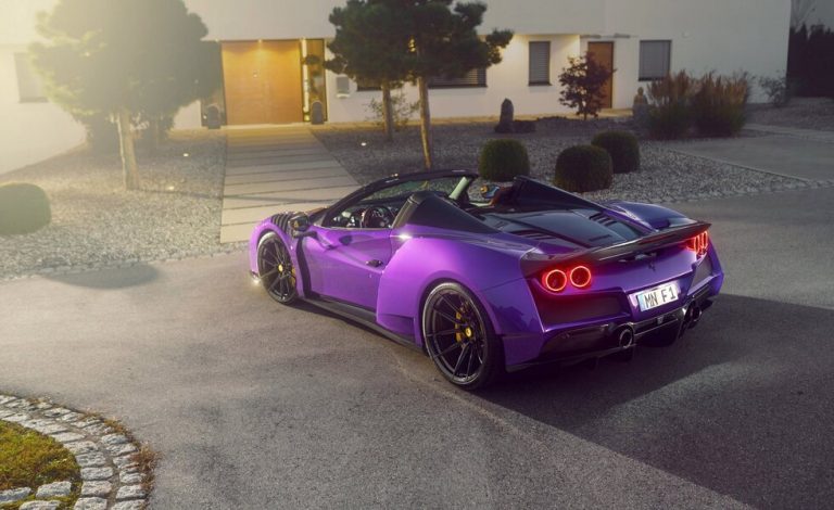 Ferrari F8 N-Largo. Ahora en versión Spider gracias a Novitec