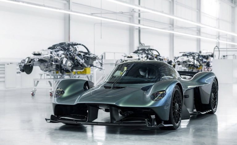 Aston Martin Valkyrie. El primero de todos, a punto de caramelo