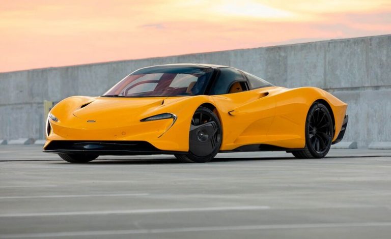 Michael Fux vende su 'discreto' McLaren Speedtail