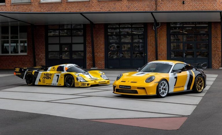 Este Porsche 911 GT3 homenajea al 956 que ganó en Le Mans en 1985