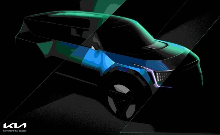 Kia Concept EV9. Se desvelan sus primeras imágenes