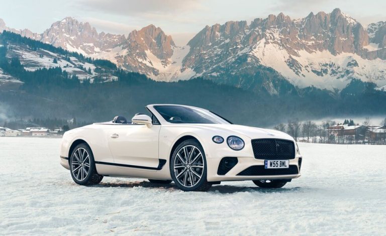 El Bentley Continental GT estrena llantas de 21 pulgadas compatibles con neumáticos de invierno