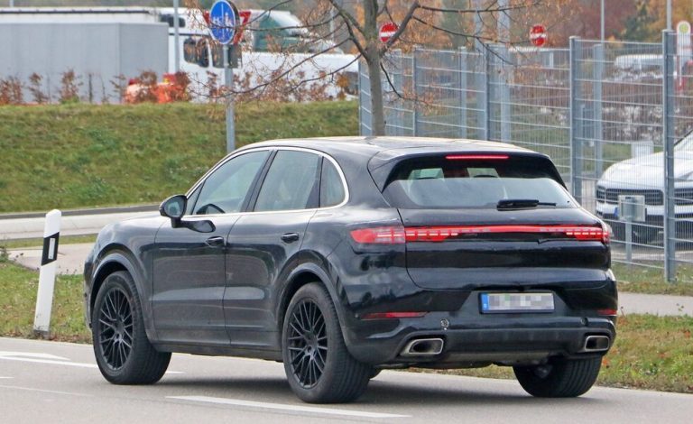El Cayenne montará nuevos pilotos traseros