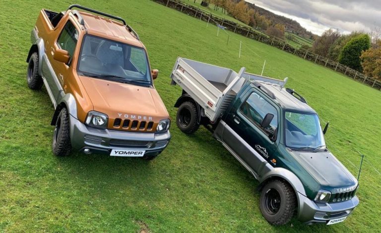 Yomper 4×4 convierte en pick-up los Suzuki Jimny