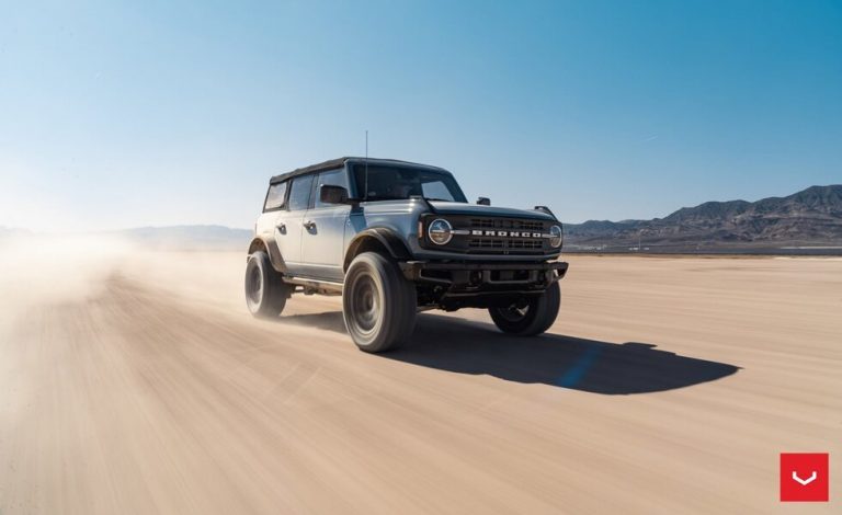 Ford Bronco. Tan off-road como deportivo gracias a Vossen