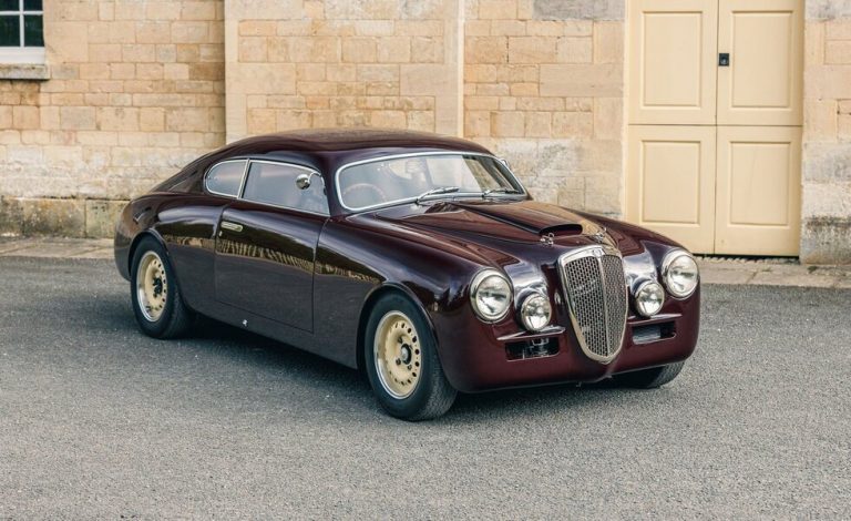 Lancia Aurelia Outlaw European CSL. Traje de Lancia clásico, corazón de Alfa moderno