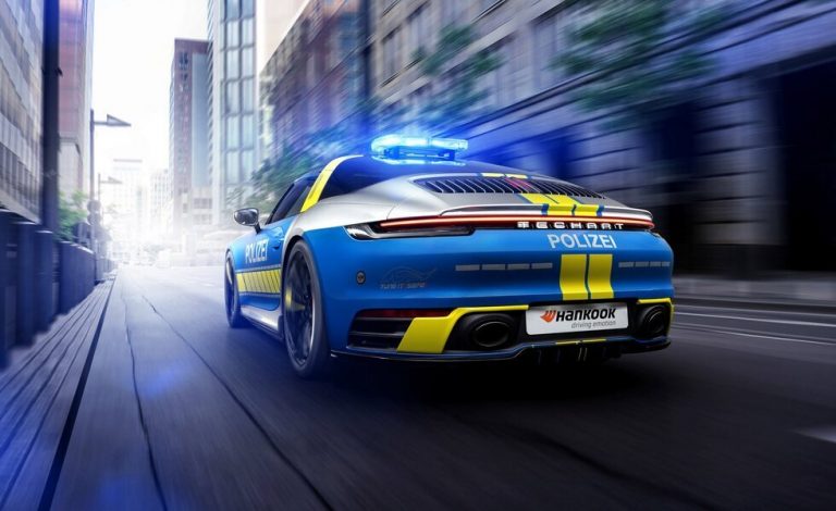 Porsche 911 Targa 4. TechArt lo convierte en vehículo policial