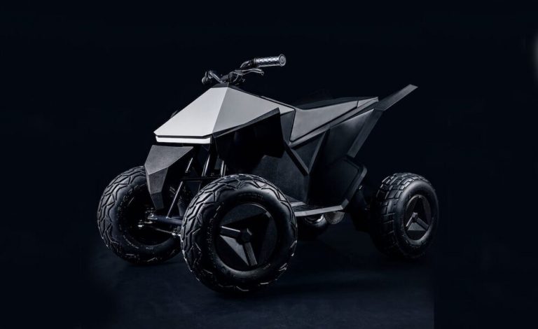 Tesla Cyberquad. Para los más pequeños de la casa