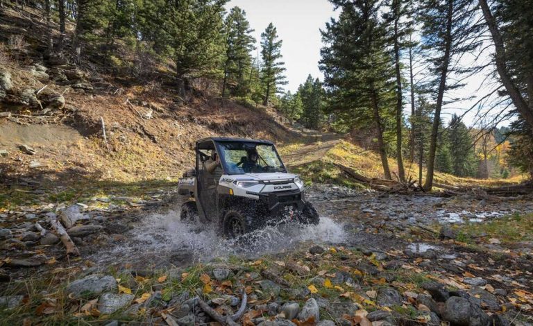 Polaris Ranger XP Kinetic. El primero 100 x 100 eléctrico