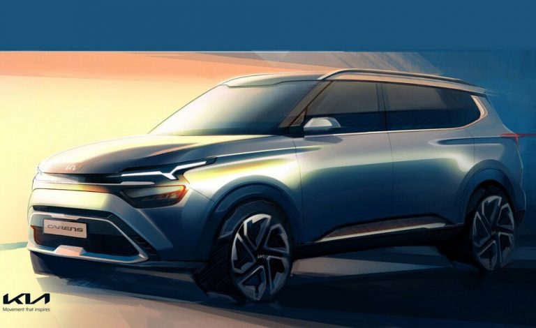 Kia Carens. Comienza a tomar forma