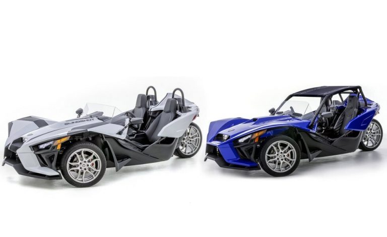 Polaris Slingshot. Este divertido triciclo se pone en forma