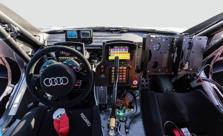 Audi desvela el interior del RS Q e-tron de Carlos Sainz