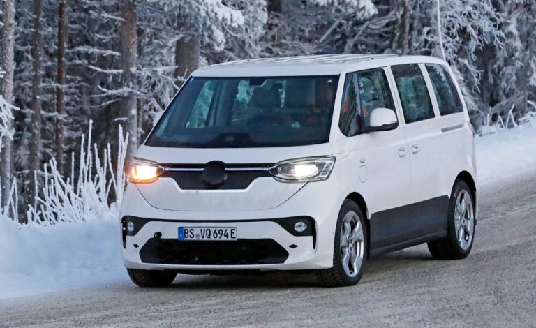 Volkswagen ID. Buzz. La fase de pruebas continúa en la nieve