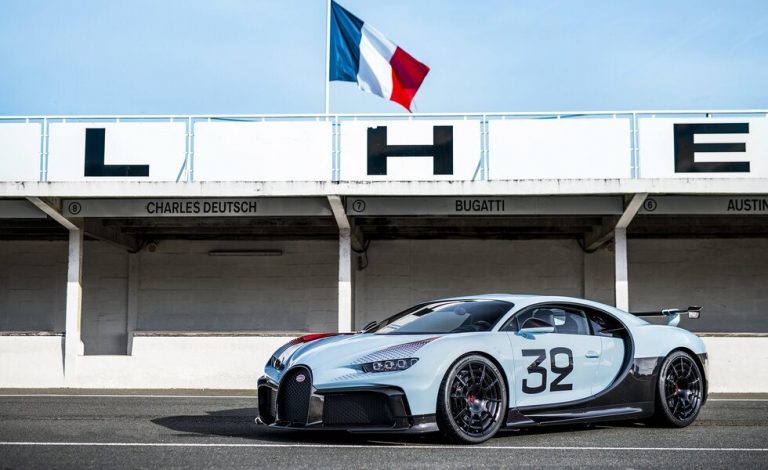 Chiron Pur Sport 'Grand Prix'. El primer diseño de Bugatti Sur Mesure