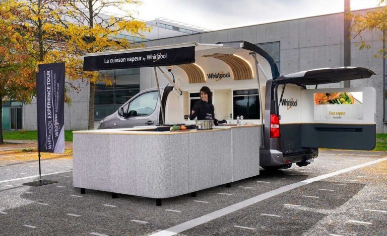 Peugeot y Whirlpool se unen en una food truck