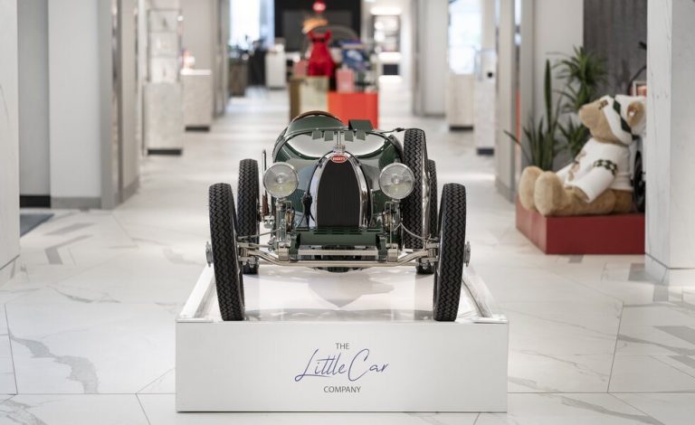 Bugatti Baby II. Un Type 35 a escala